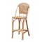 Baxton Studio Neola Modern Bohemian Natural Rattan Bar Stool 217-12736-ZORO - alternate 10